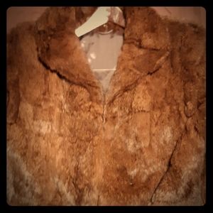 Rabbit Fur Short Coat